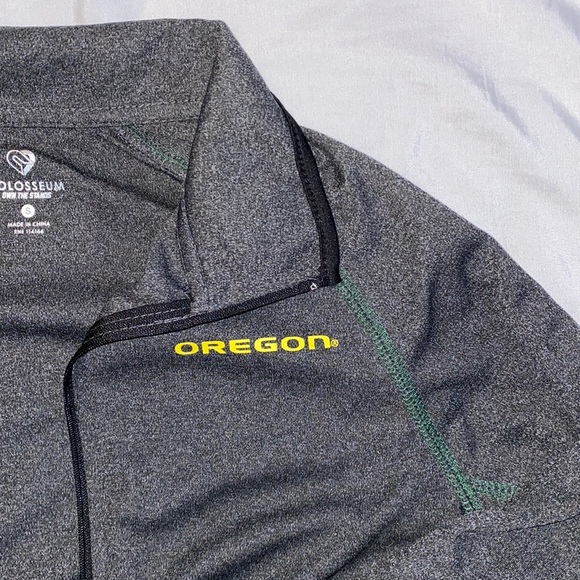 COPY - Oregon Ducks long sleeve zip up - Picture 2 of 3